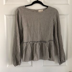 Striped Top NWOT